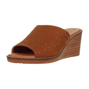 Pendleton Womens Peconic Wedge Sandals, caramelcafe255, 10